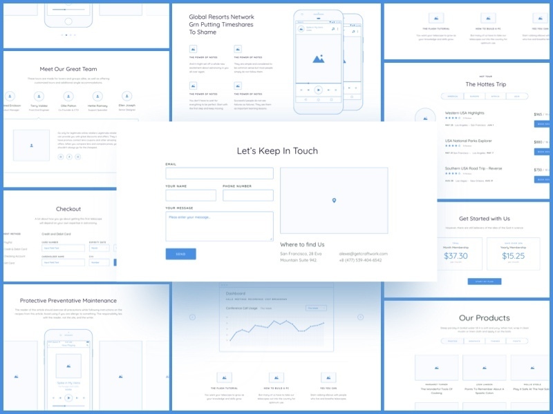 wireframe kit