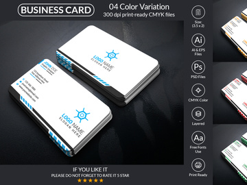 Minimal Business Card Design Template