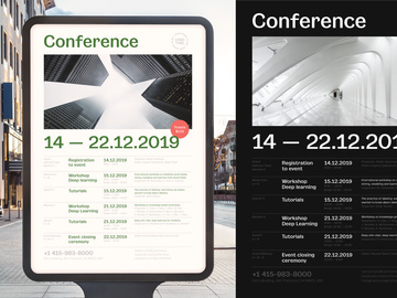 Conference Schedule Poster