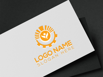 Technology Logo Design Template