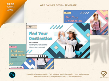 Traveling Banner Template