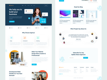 Agencico - Digital  Agency Website Design