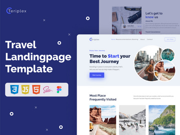 Teriplex - Landing Page Travel