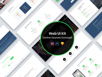 Online Courses Web UI Kit
