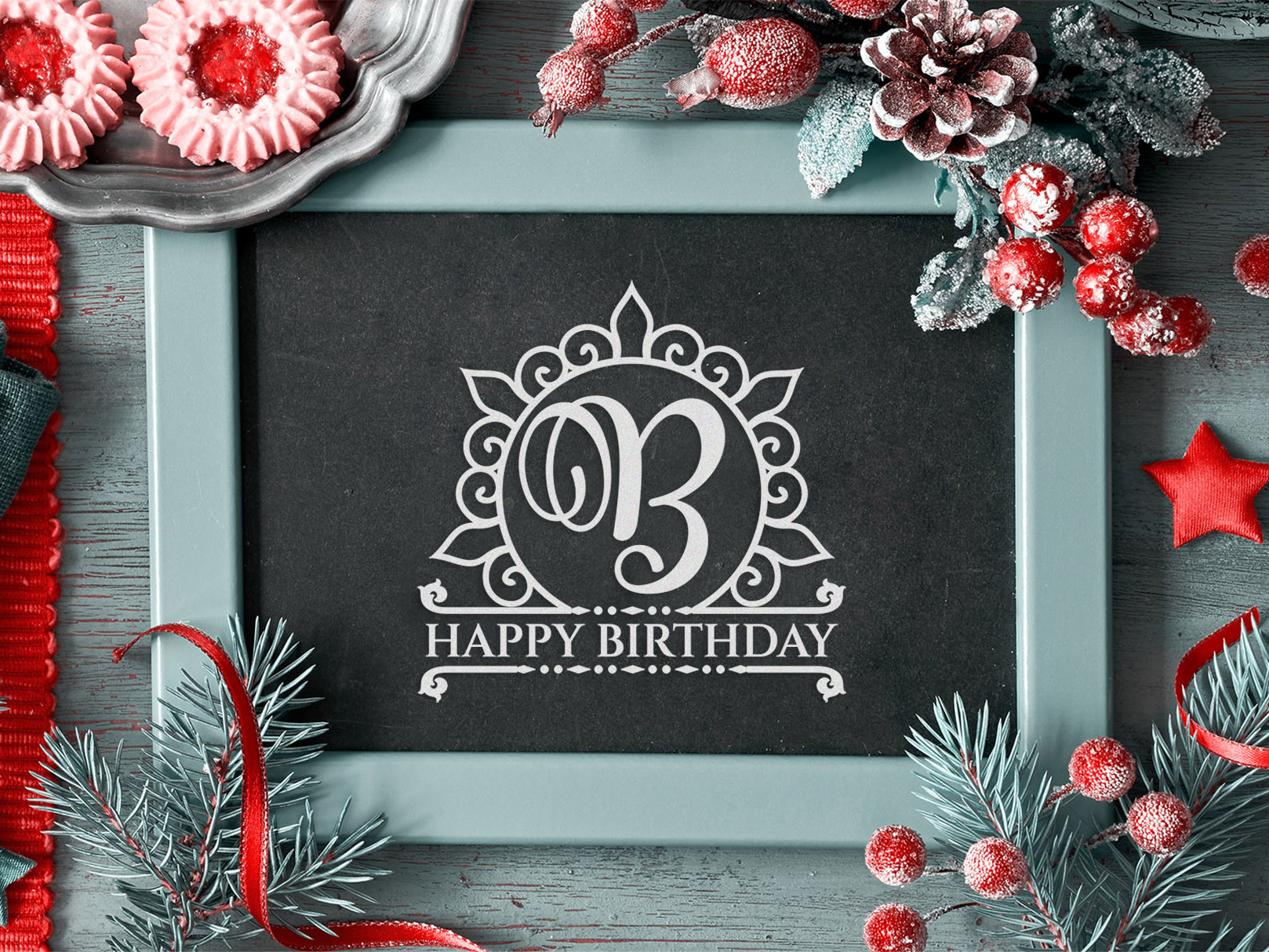 Holiday Monogram