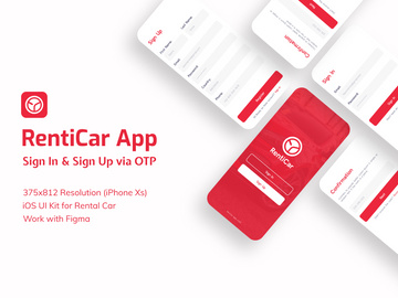 Renticar Sign in/Sign up Via OTP