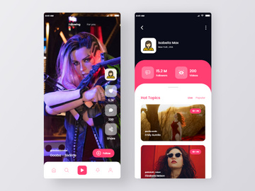 Video Streaming Screen