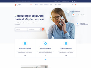 Consulting PSD Template