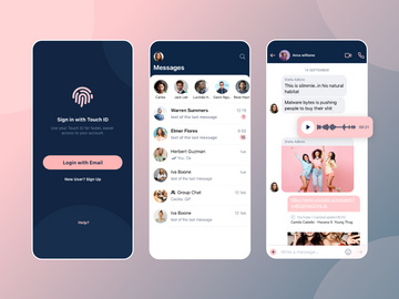 Dating chat  Mobile App