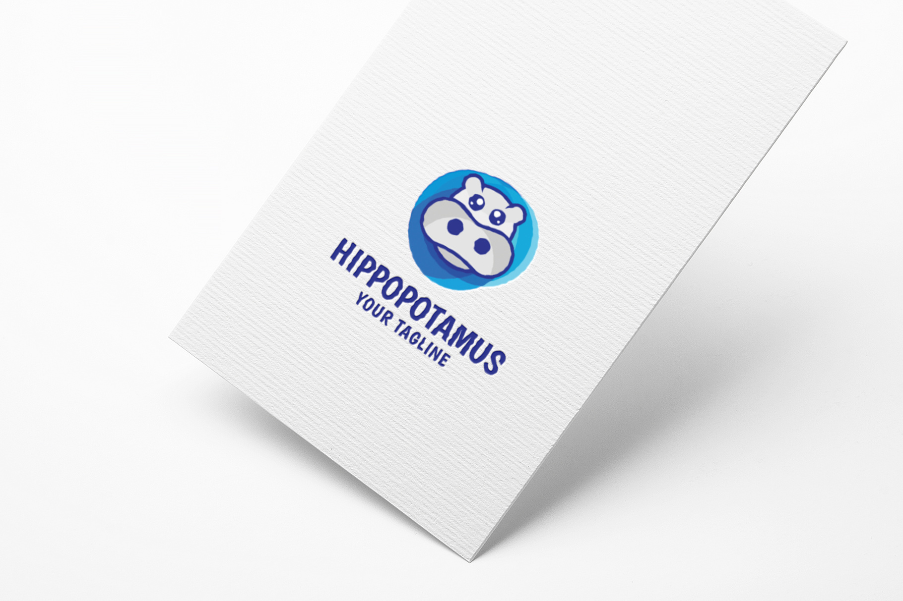 unique hippos - Logo-Vorlage