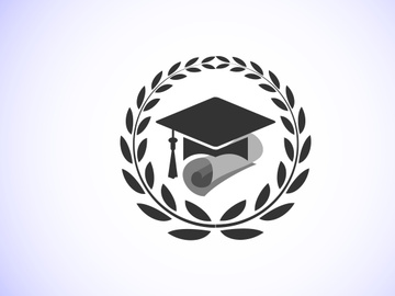 Graduation ceremony. Congratulations graduates design for