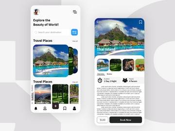 Travel App Design