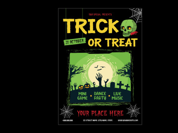 Trick or Treat Flyer