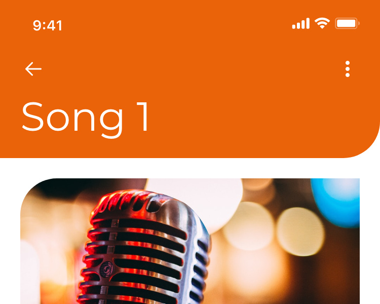 Music App UI Kit