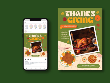 Thanks Giving Day Flyer