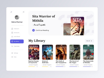 Online Book Store Landing Page V1