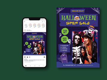 Halloween Sales Flyer