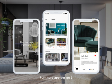 Furniture app design 2