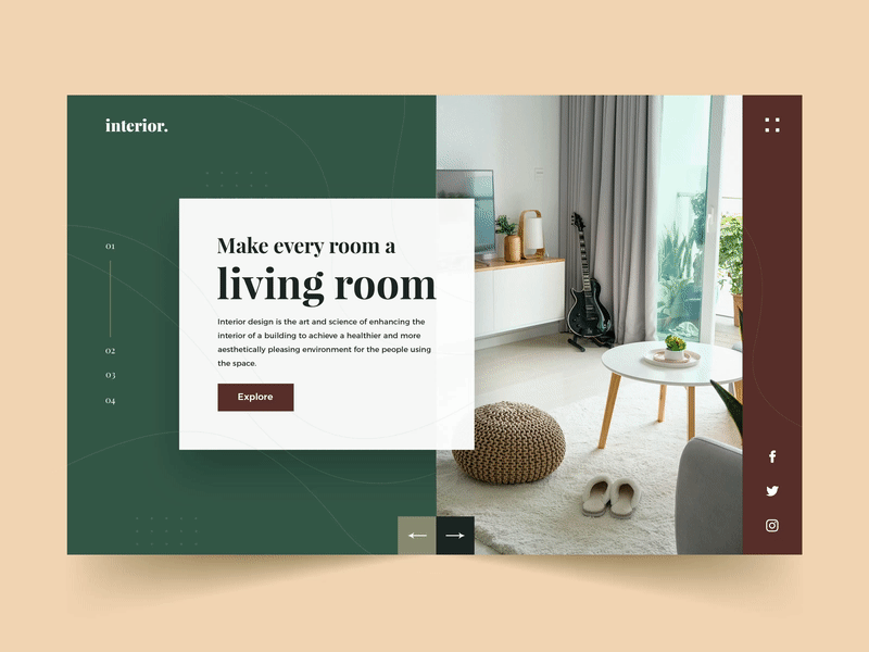 Interior Design Website Design by CMARIX Infotech ~ EpicPxls