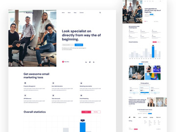 3 In One 1 Landing Page UI KIT