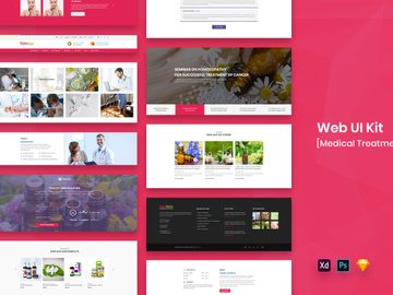 Medical Web UI Kit-03