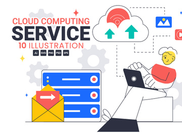 10 Cloud Computing Illustration