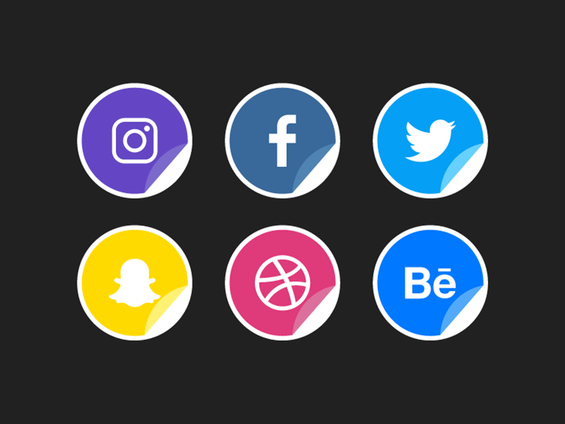 社交媒体图标(Social Media Icons)插图