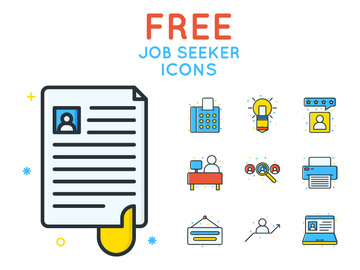 Free Job Seeker Icons