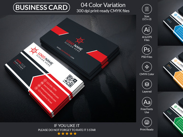 Corporate Business Card Design Template