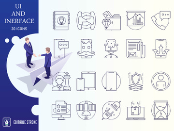 Outline : Ui And Interface Icon Set