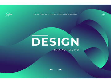 Green Abstract Background