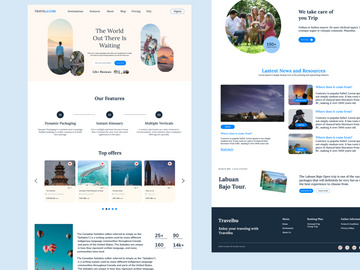 Travel Agency Landing Page