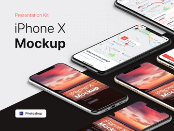 Presentation Kit - iPhone showcase Mockup