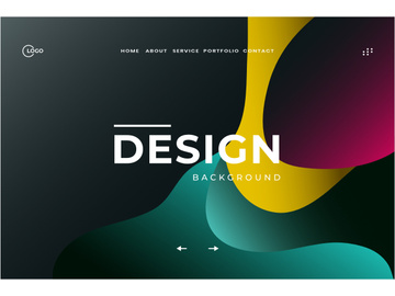 Abstract Background Wave Minimalistic