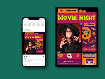 Movie Night Flyer