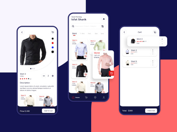 Fashion Ecommerce Mobile App Ui Kit
