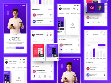 Portfolio Link in Bio App