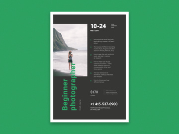 Beginner Photographer Poster