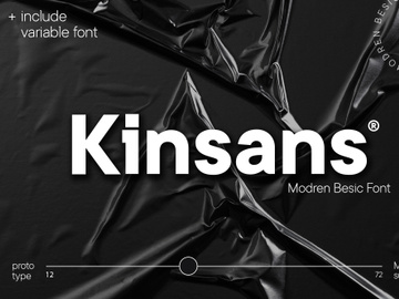 Kinsans - Sans serif Font