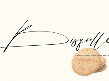 Bisqootte | Modern Calligraphy Font