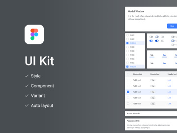 Unique UI kit for CRM, Dashboards, B2B, SaaS