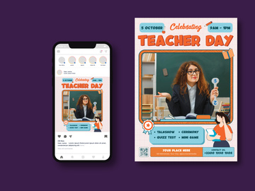 World Teacher Day Flyer