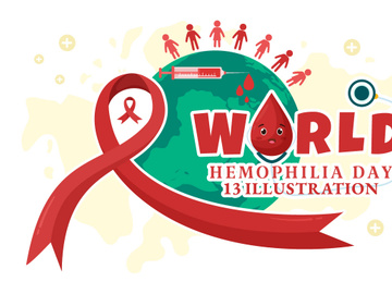 13 World Hemophilia Day Illustration