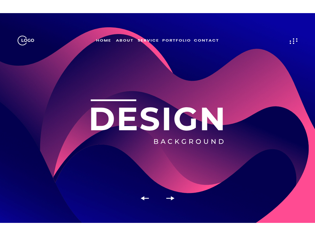 3D Navy Blue Aesthetic Abstract Background