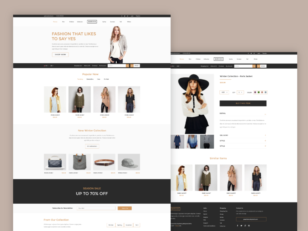 Gabooo - Fashion eCommerce Theme