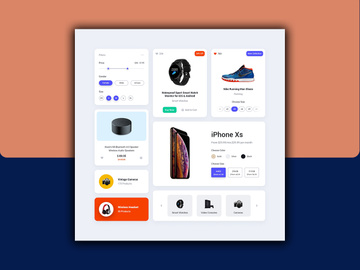 Cards UI Kit-E-Commerce
