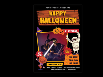 Halloween Party Flyer