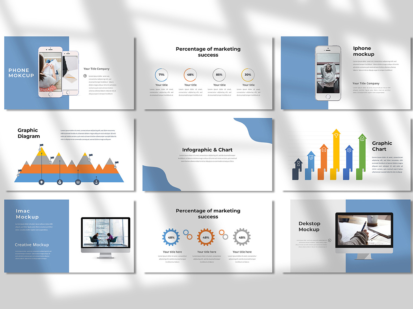 Pemasaran - Template PowerPoint