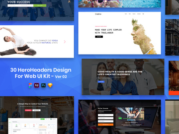 30 Hero Headers for Web Ver-02