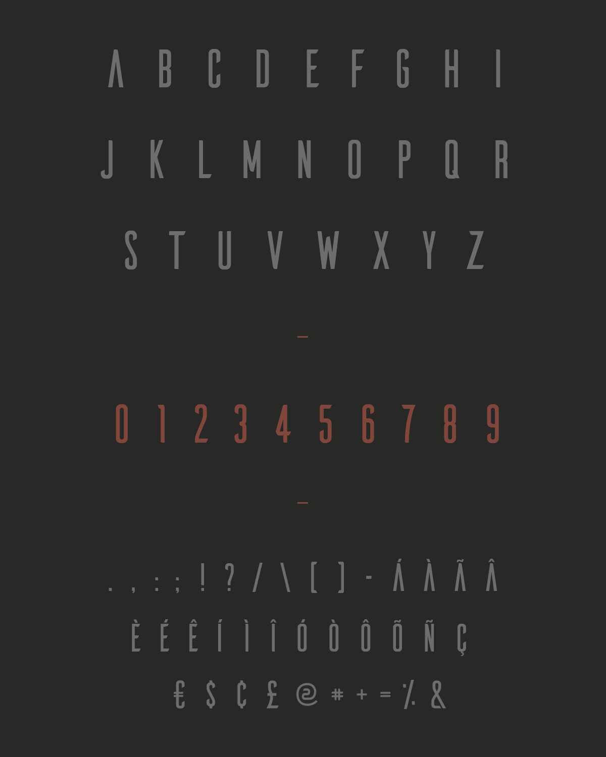 Ailerons Typeface